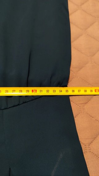 Mono pantalón verde azulado