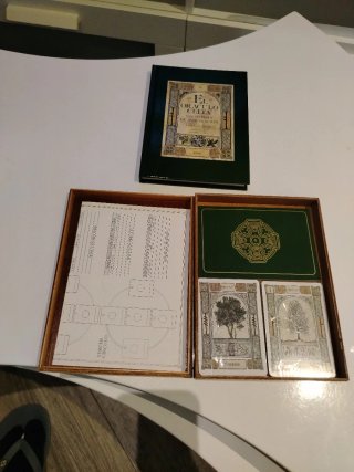Oráculo Celta Completo Caja Madera Nuevo