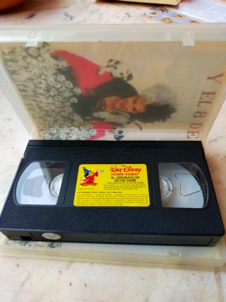 VHS El Jorobado de Notre Dame - Clásicos Disney
