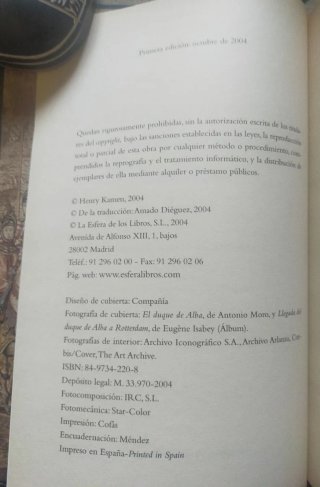 1* edición. El Gran Duque de Alba. Henry Kamen.