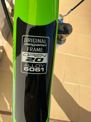 Bicicleta Megamo Rueda 20 con Cambio Shimano