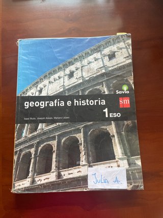 Geografía e Historia : 1o ESO Savia
