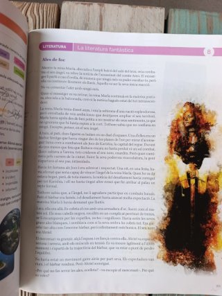 Llengua catalana i literatura, 2 ESO Construint