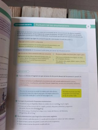 Llengua catalana i literatura, 2 ESO Construint