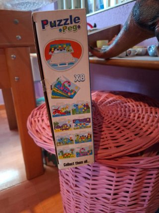 Puzzle Peg per bambini 224 pezzi STEM
