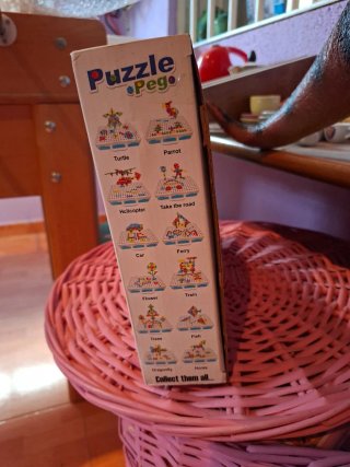 Puzzle Peg per bambini 224 pezzi STEM
