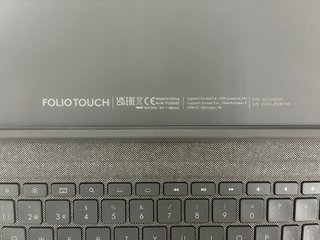 Funda Logitech Folio Touch iPad