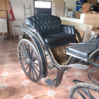 Carruaje clásico negro
