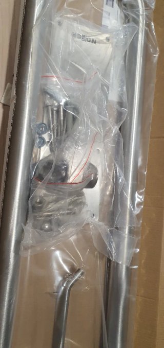 Barra de apoyo abatible 80cm minusvalido