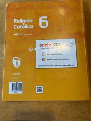 Religión católica, 6, Primaria Zain : [Edebe on]