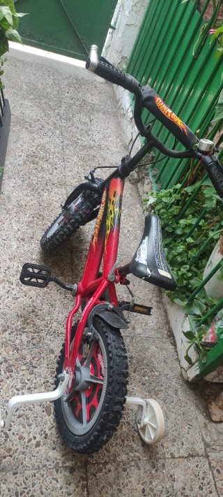 Bicicleta Infantil Hot Wheels 14