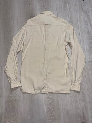 Camisa Fred Perry Beige Manga Larga