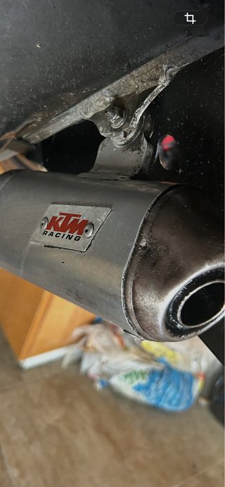 Silenziatore KTM 125 Racing