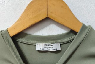 Body verde Bershka mujer Talla S