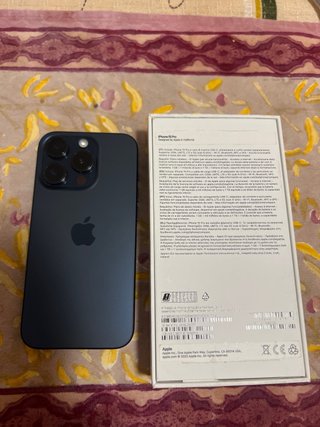 iPhone 15 Pro 256GB azul medianoche leer bien!