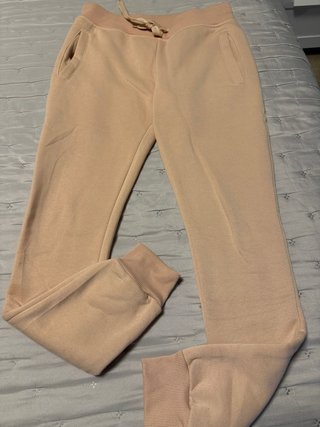 Pantalón de chándal beige