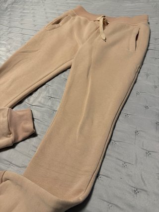 Pantalón de chándal beige