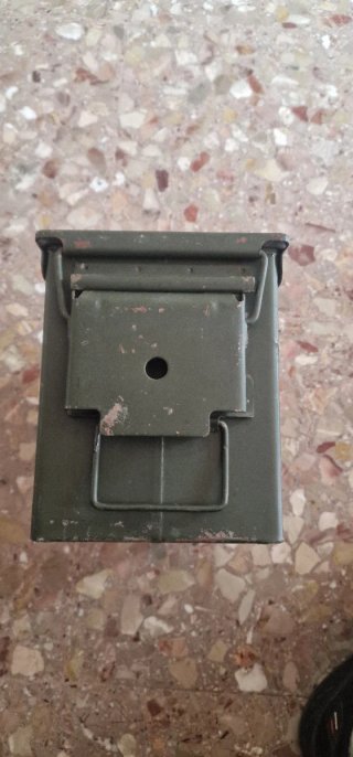 Caja Metálica 1000 Cartuchos 5,56x45mm Militar