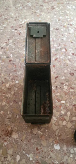 Caja Metálica 1000 Cartuchos 5,56x45mm Militar
