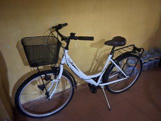 Bicicleta City 40 Blanca