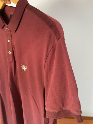 Polo Armani Jeans Rojo