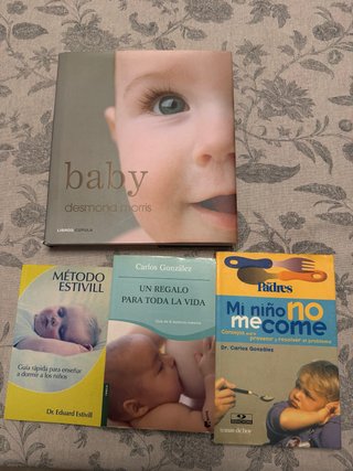 Lote 4 libros crianza infantil