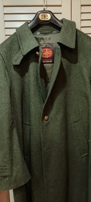 Abrigo Loden Austriaco Talla L Verde