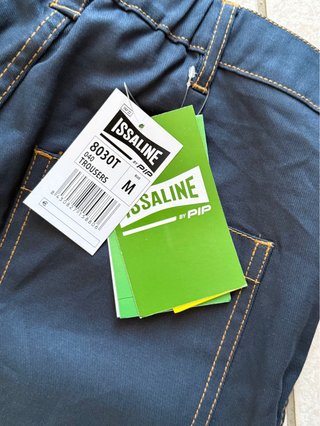 Pantaloni da lavoro blu jeans
