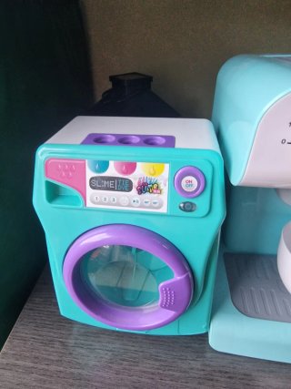 Pack Juguetes Electrodomésticos Lavadora Cafetera