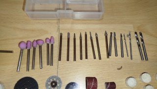 NUEVA!Herramienta rotativa tipo Dreemel,126 piezas
