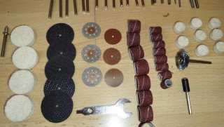 NUEVA!Herramienta rotativa tipo Dreemel,126 piezas
