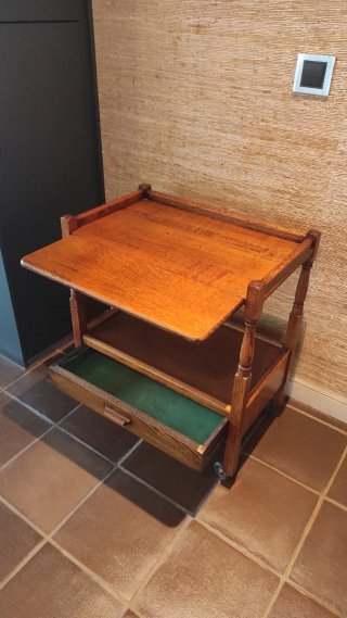 Carrito Auxiliar Vintage Madera
