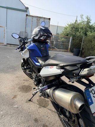 BMW F800R 2015 Azul/Blanca