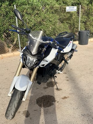 BMW F800R 2015 Azul/Blanca