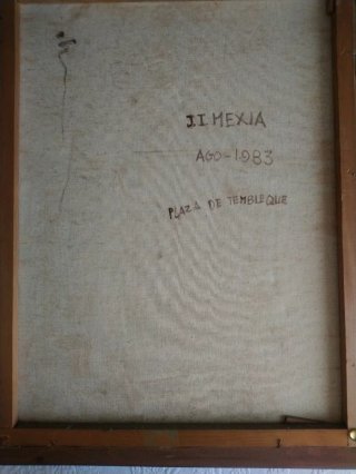 Cuadro Óleo Lienzo Tembleque