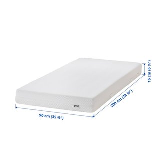 Colchón Ikea Abygda 90x200