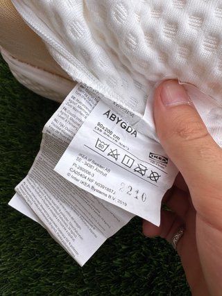 Colchón Ikea Abygda 90x200