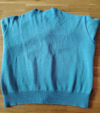 Chaqueta uniforme colegio azul talla 18