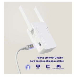 Repetidor WiFi 6 Strong 3000 Mbps. Nuevo