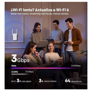 Repetidor WiFi 6 Strong 3000 Mbps. Nuevo