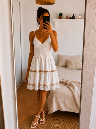 Vestido Verano Blanco