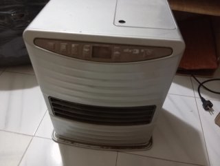 Estufa Zibro Eléctrica Beige/Plata