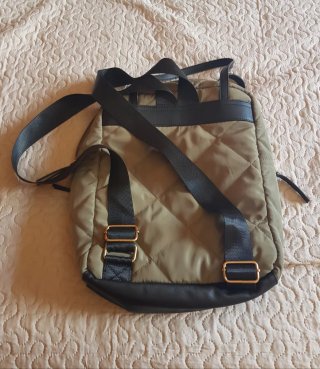 Mochila Bolso Mujer Verde Militar