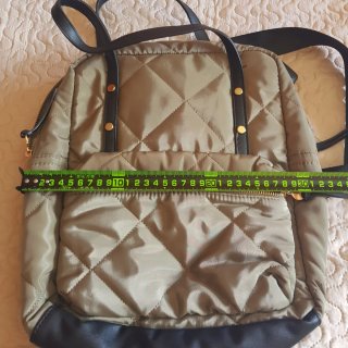 Mochila Bolso Mujer Verde Militar