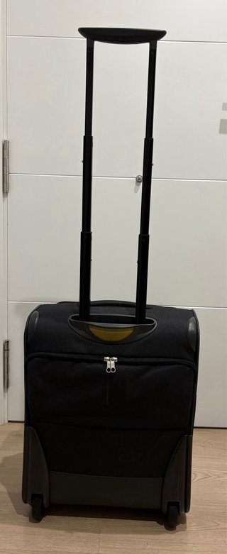 Maleta cabina Samsonite expansible negra