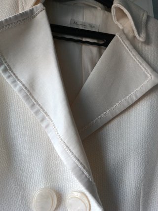 Abrigo de verano beige diseño especial