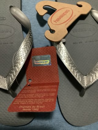 Chanclas Havaianas Mujer Plata Talla 39,5