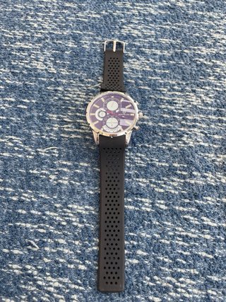 Reloj Montblanc Cronógrafo Azul y Plateado