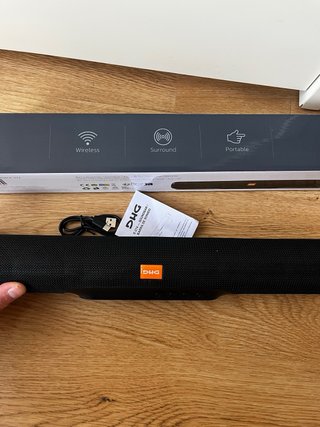 Barra de Sonido DHG Negra