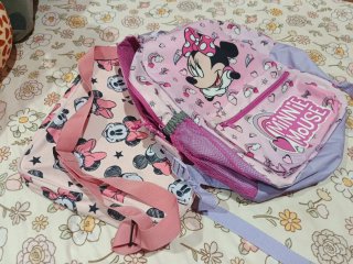 Mochila y bandolera Minnie Mouse